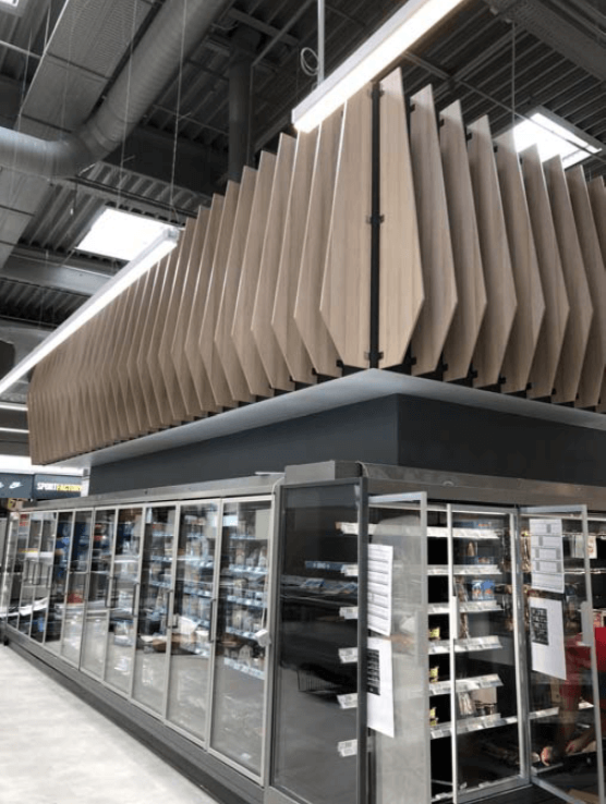 Auchan – Frissárú részleg felújítása